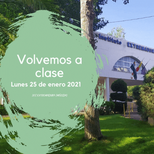 Vuelta a clase el 25 enero