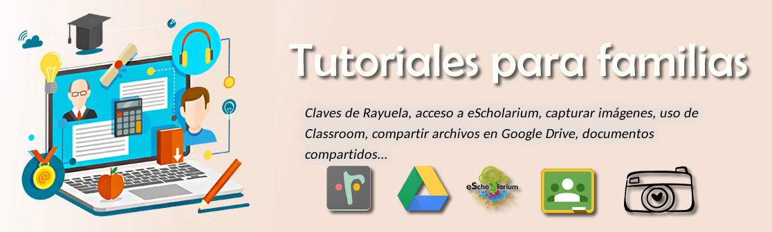 Ver los tutoriales para las familias