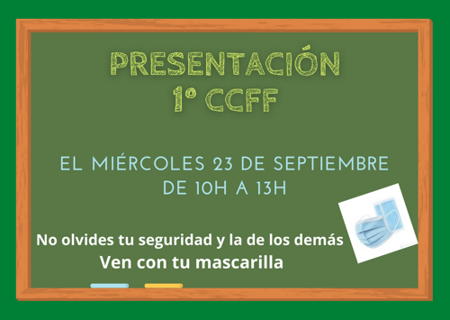 Presentación 1º Ciclos Formativos
