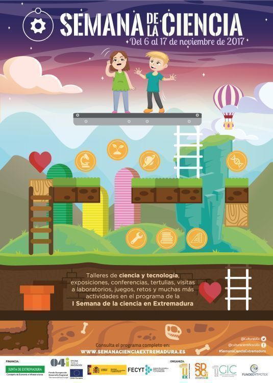 cartel la semana de la ciencia 2017