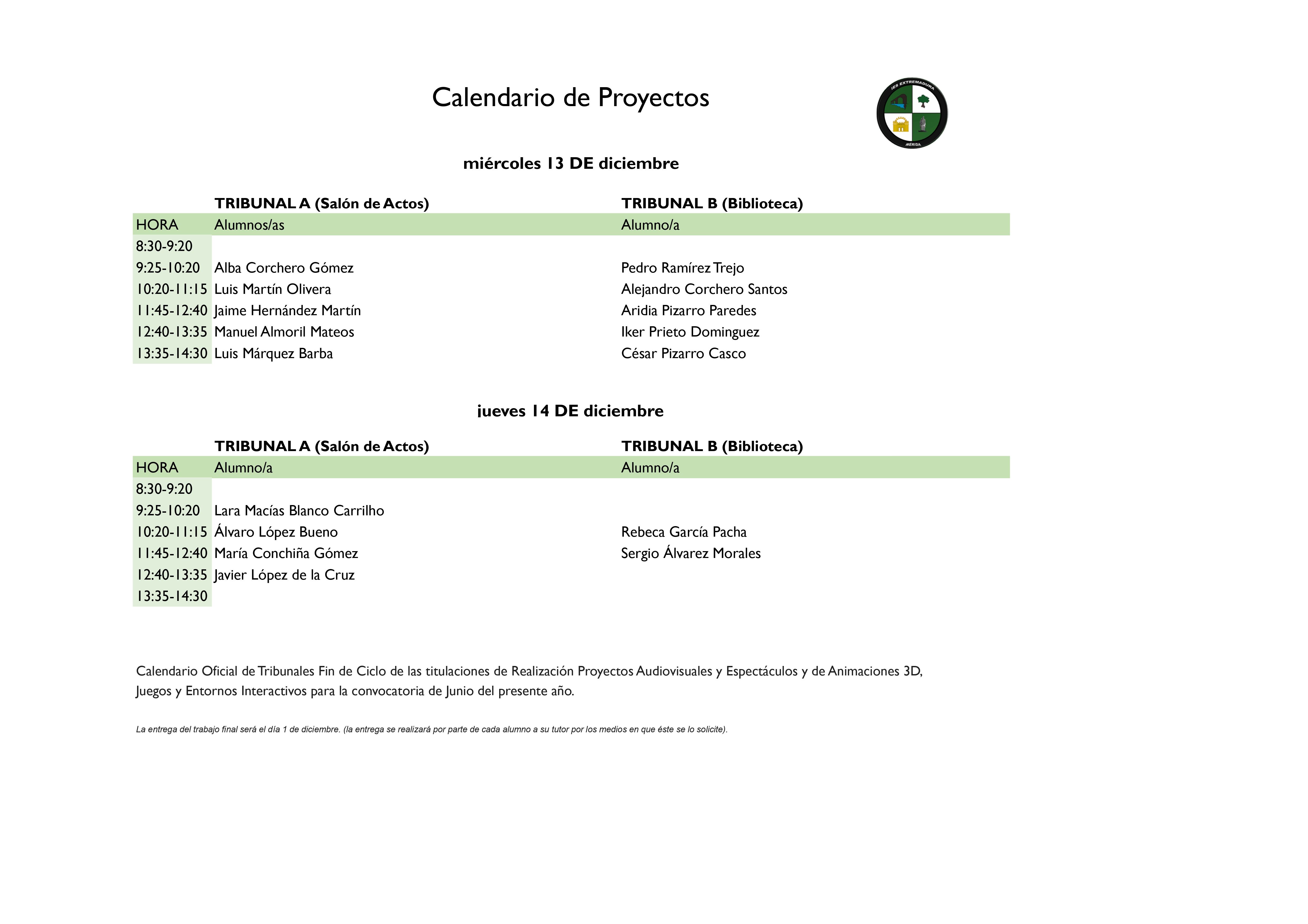 HORARIOS PROYECTOS TFCs junio 2023xlsx Hoja1 page 0001