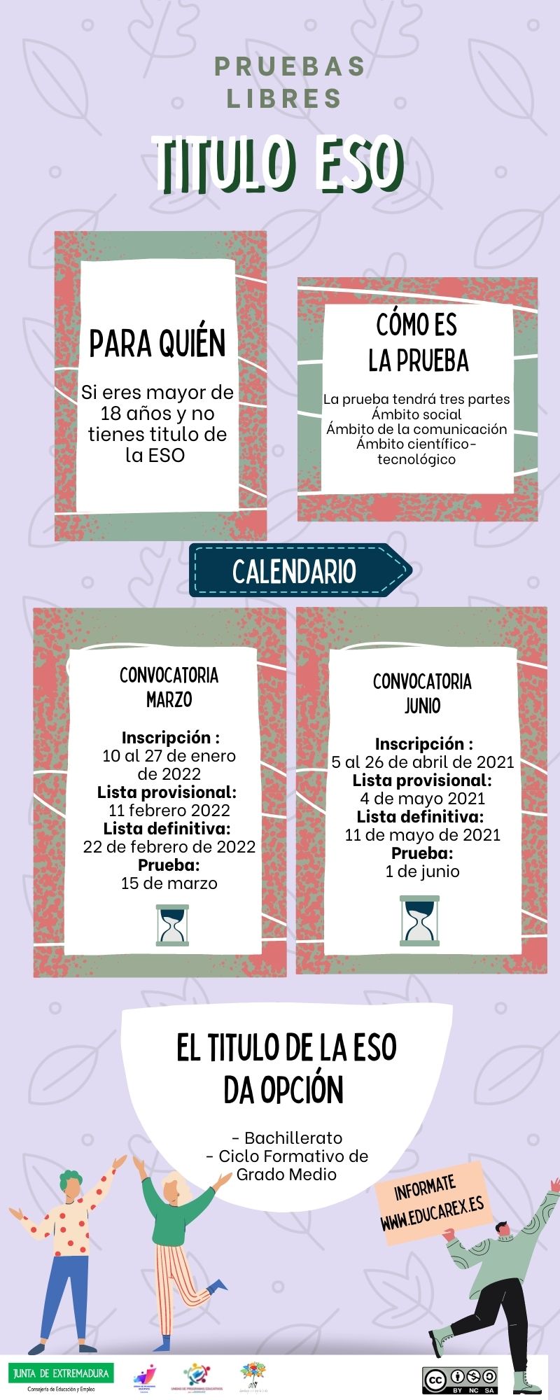 PRUEBAS LIBRES ESO 2022