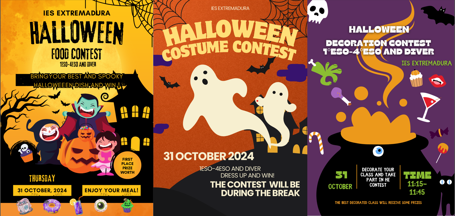 CARTELES HALLOWEN