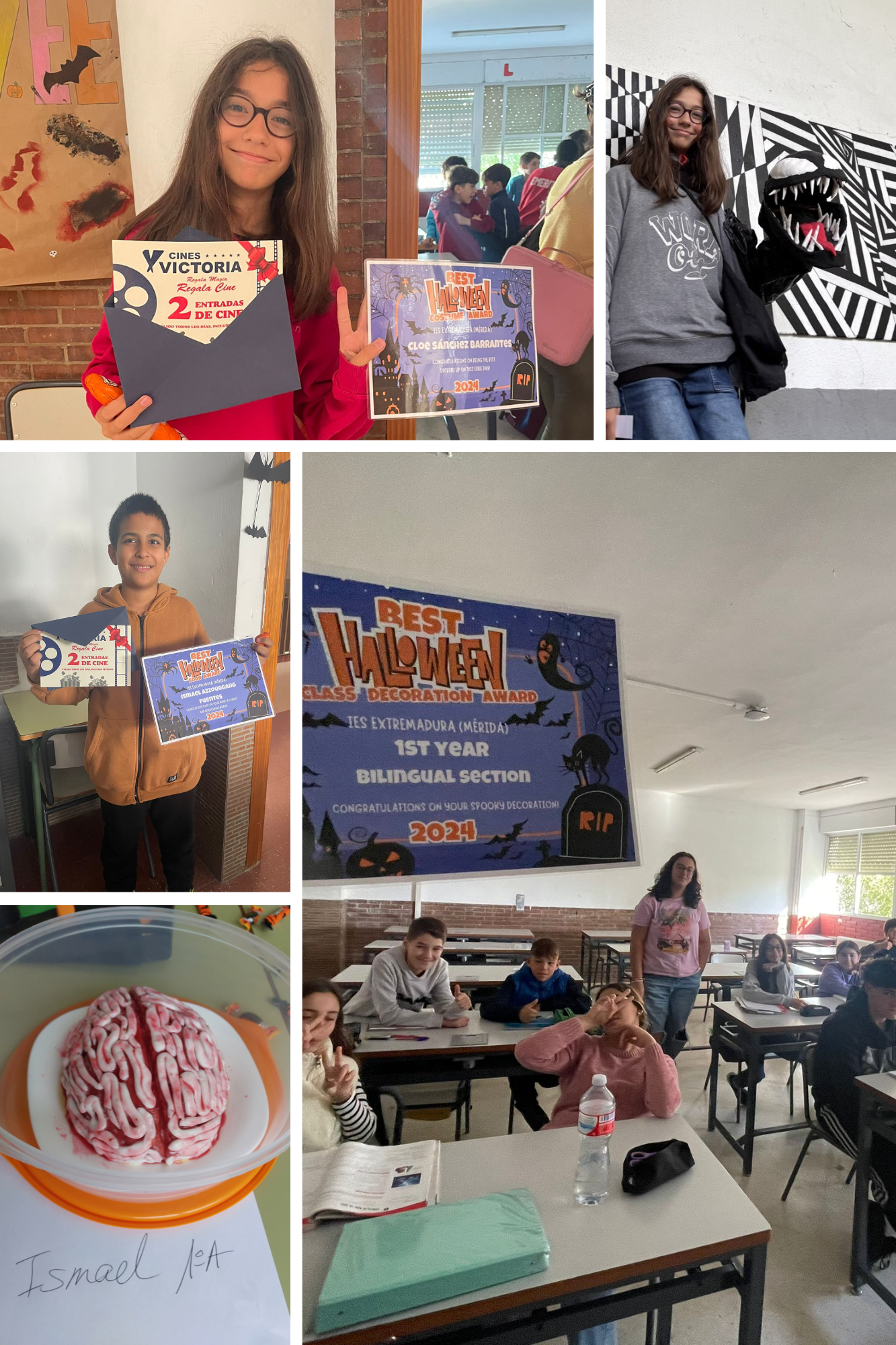 Halloween winners
