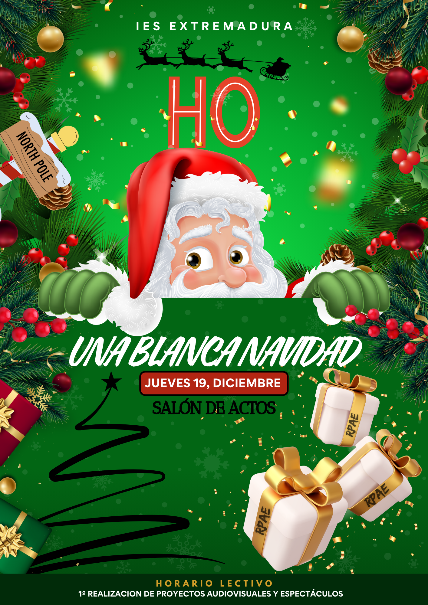 Cartel navidad